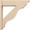 Ekena Millwork 7 1/2-in W x 30-in D x 30-in H Funston Trad Rough Cedar Woodgrain TimberThane Outlooker, Primed Tan OUTUR075X30X30FST04RCPR - alternate 3